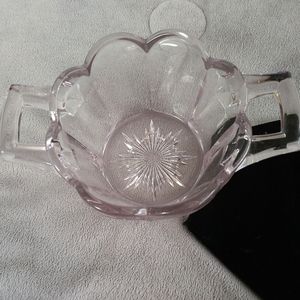 Antique Manganese UV Reactive Glass Creamer